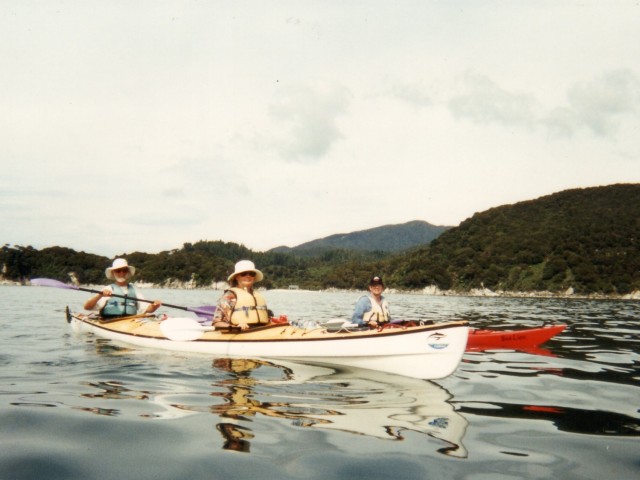 NinaJerry in Double Kayak